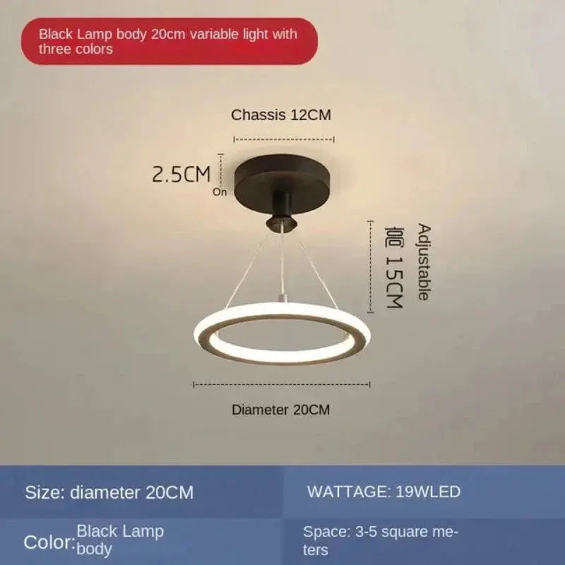 LumiÉclat - Éclairage LED Moderne pour Entrée et Véranda