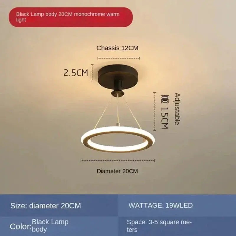 LumiÉclat - Éclairage LED Moderne pour Entrée et Véranda