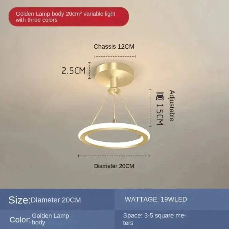 LumiÉclat - Éclairage LED Moderne pour Entrée et Véranda