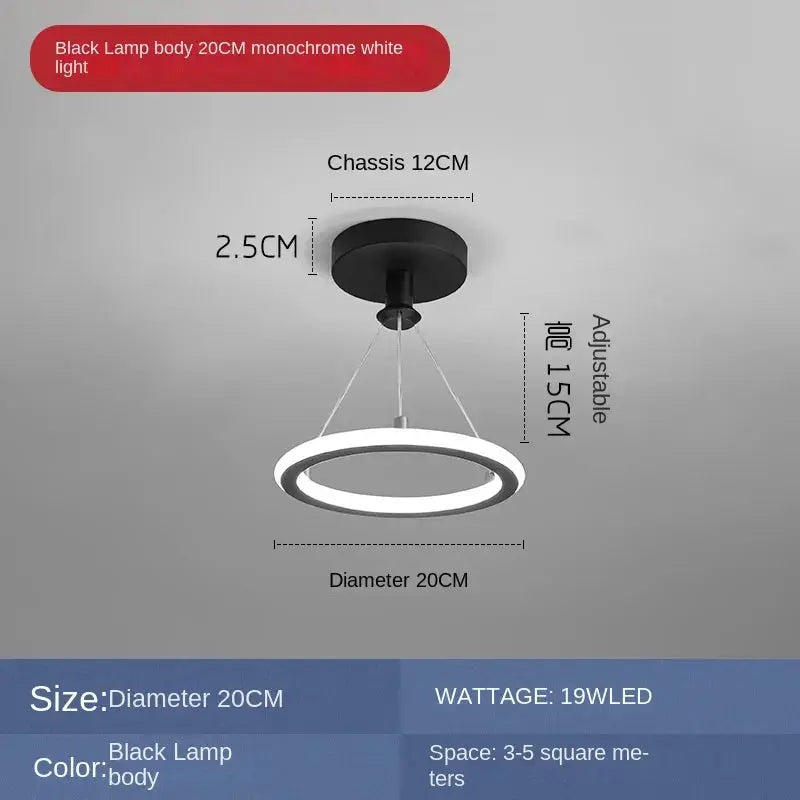 LumiÉclat - Éclairage LED Moderne pour Entrée et Véranda