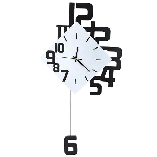 Floroux - Horloge murale dans le style nordique