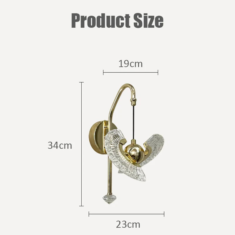 Floroux - Applique LED nordique