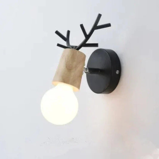 AntlerGlow – Lampe murale Gewei