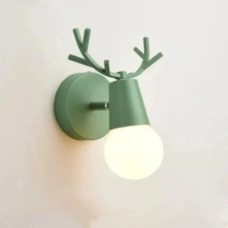 AntlerGlow – Lampe murale Gewei