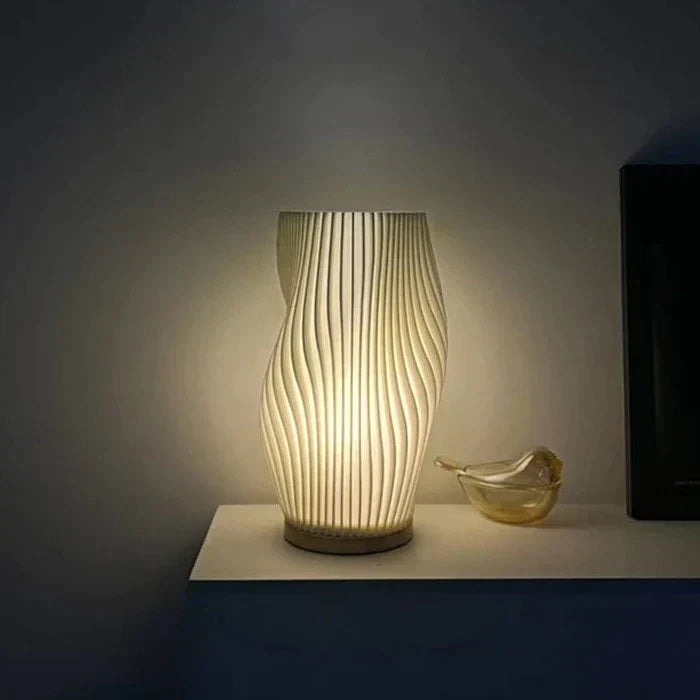 Floroux - Lampe à vagues LED calme pour une atmosphère conviviale