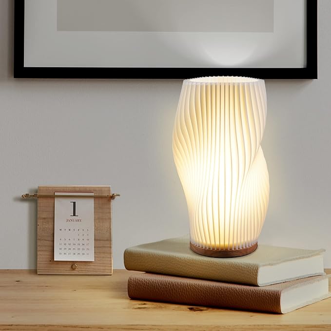 Floroux - Lampe à vagues LED calme pour une atmosphère conviviale