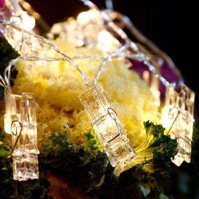 Photo guirlande lumineuse