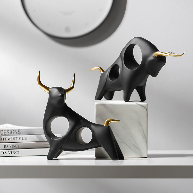 Figurines de Taureau Karoh Décoration