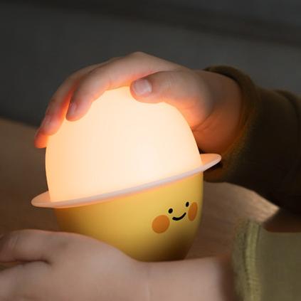 Lumière nocturne LED en silicone moelleux et dodu - Cadeau parfait pour les enfants et les filles
