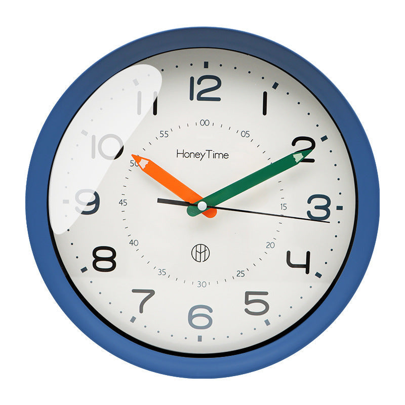 Horloge murale silencieuse Floroux pour la chambre d'enfant
