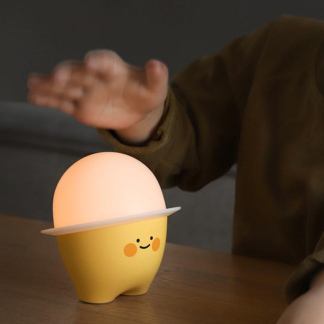 Lumière nocturne LED en silicone moelleux et dodu - Cadeau parfait pour les enfants et les filles