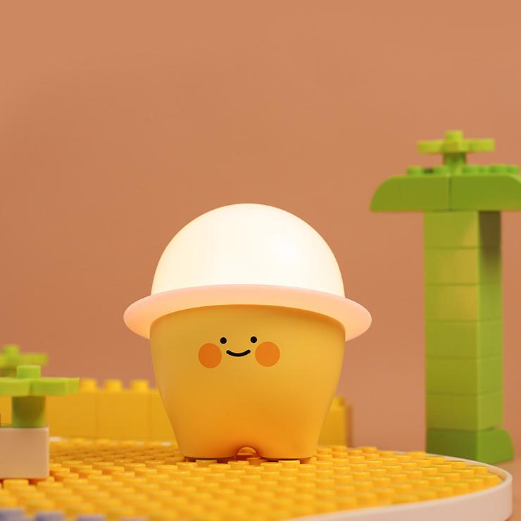 Lumière nocturne LED en silicone moelleux et dodu - Cadeau parfait pour les enfants et les filles