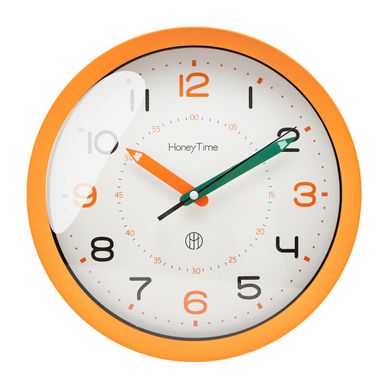 Horloge murale silencieuse Floroux pour la chambre d'enfant