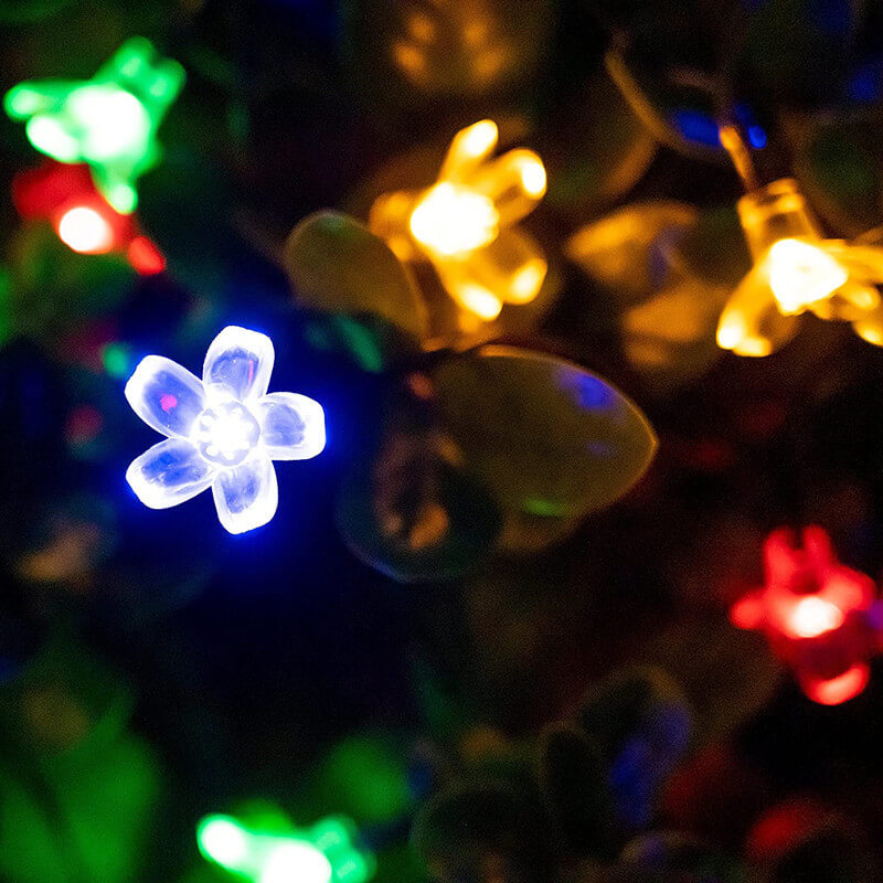 Floroux Solar Party Lights Sakura | LED Cherry Blossom | Waterproof | Outdoor Party Light