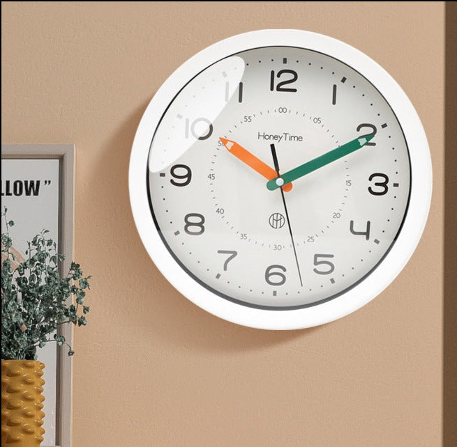 Horloge murale silencieuse Floroux pour la chambre d'enfant