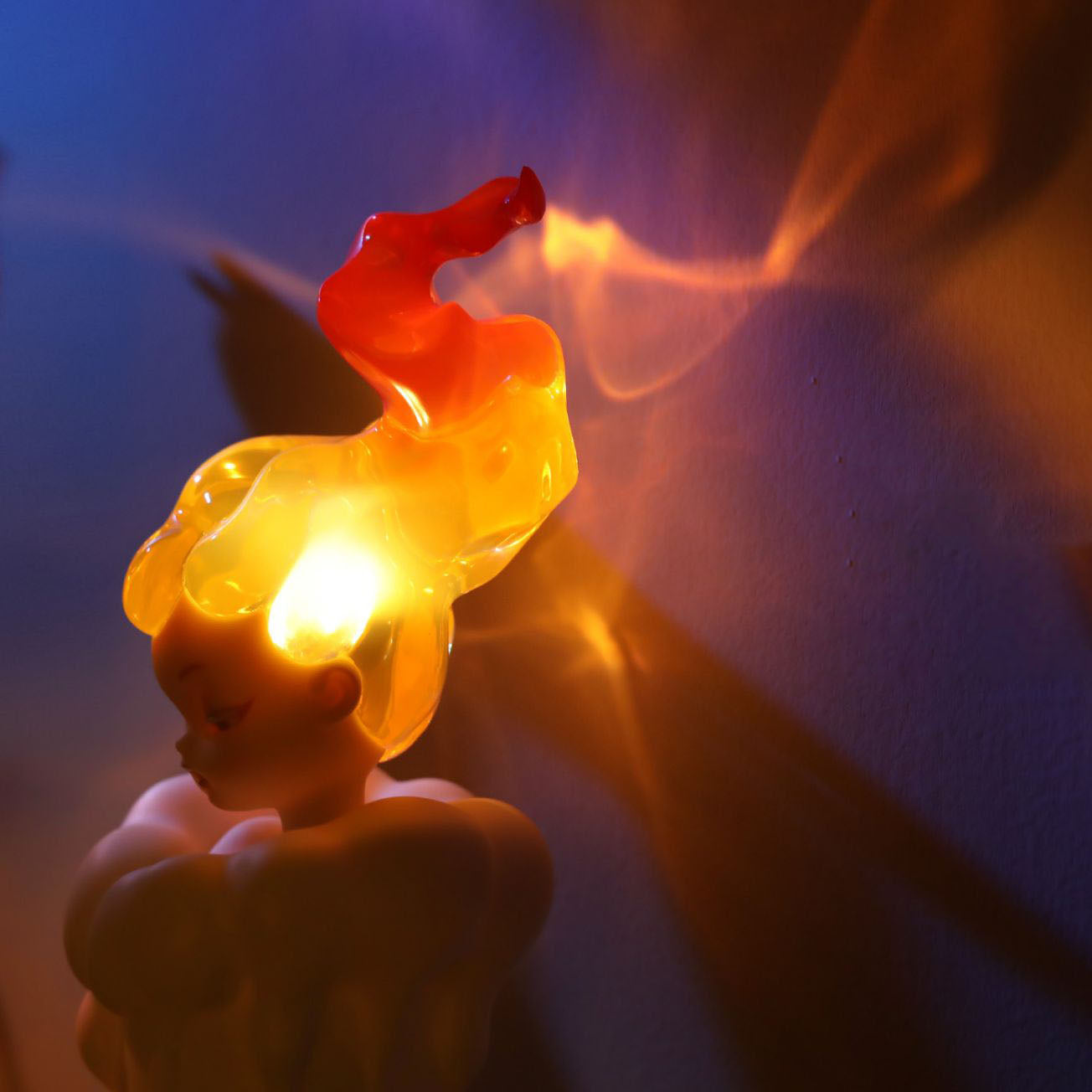 Bougie en silicone squishy LED veilleuse féerique - Cadeau parfait pour les enfants et les filles
