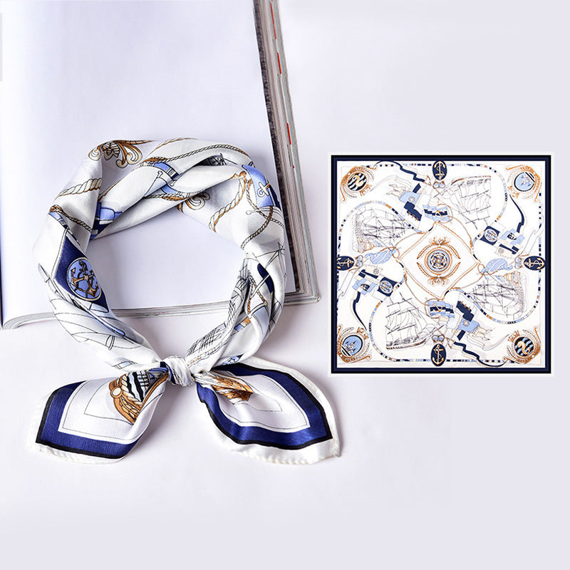 Tissu carré peinture d'amitié premium