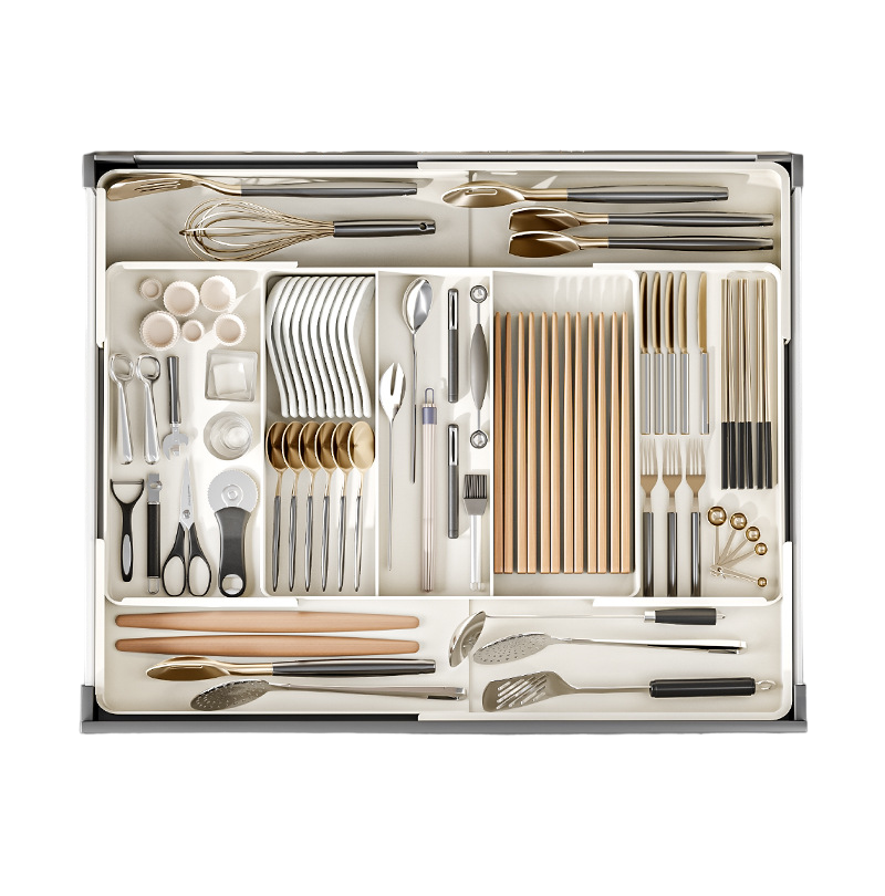 Boîte de rangement ajustable