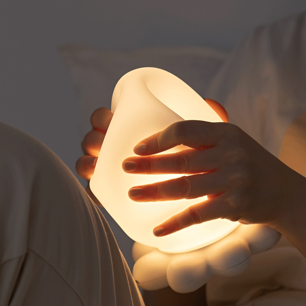 Lampe de nuit LED en silicone squishy Octopus - Cadeau parfait pour les enfants et les filles