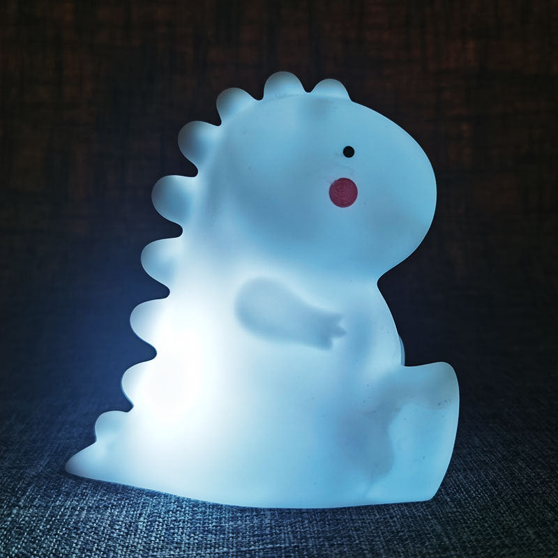 Lampe de nuit LED dinosaur en silicone squishy - Cadeau parfait pour les enfants et les filles