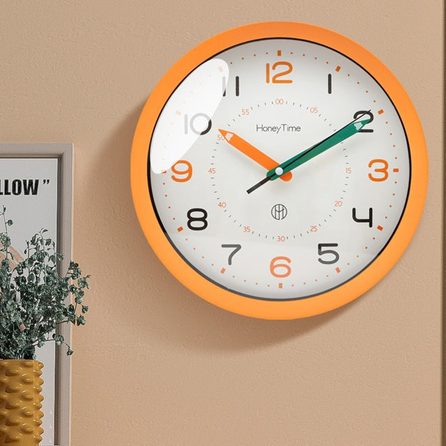 Horloge murale silencieuse Floroux pour la chambre d'enfant