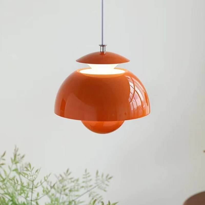 Floroux LED Moderne - Design Floral Inspiré du Style Nordique