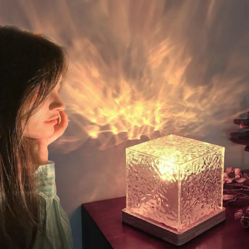 Luma Cube - Projecteur de lampes ondulantes