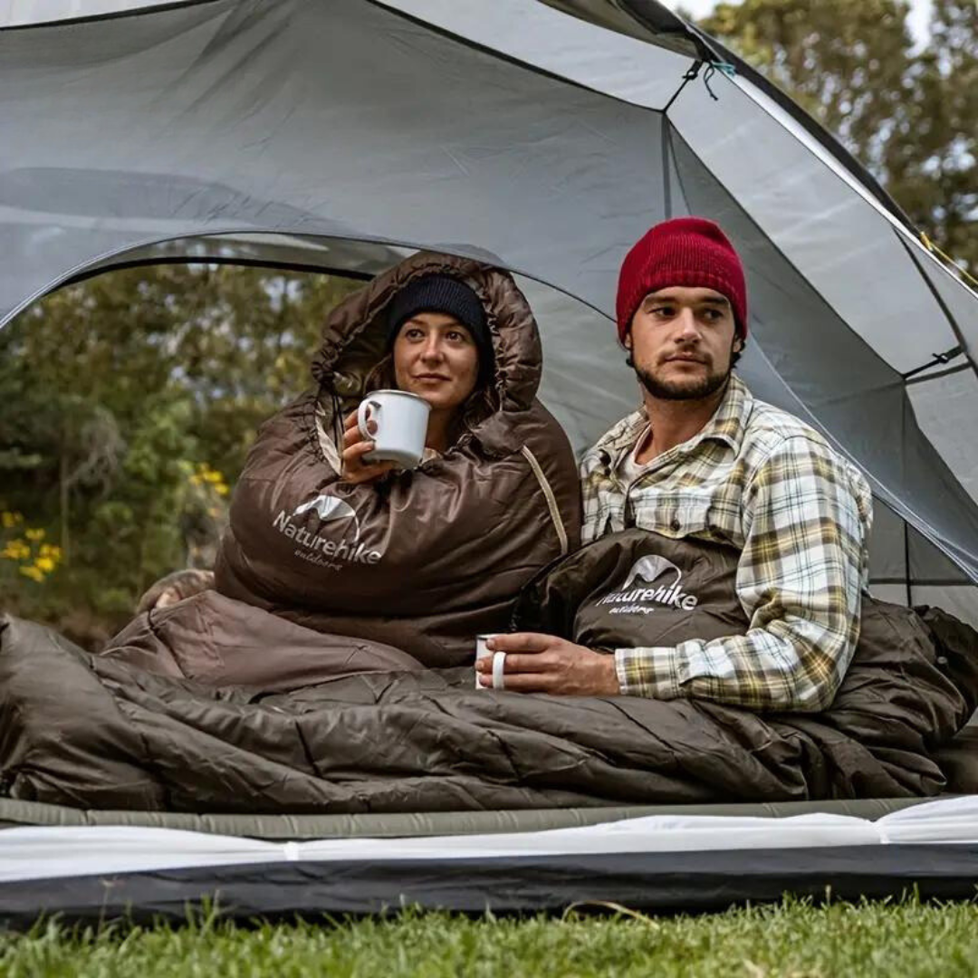 AlpineTrail - Sac de couchage momie de luxe pour aventuriers