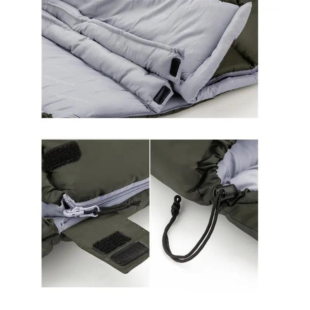 AlpineTrail - Sac de couchage momie de luxe pour aventuriers