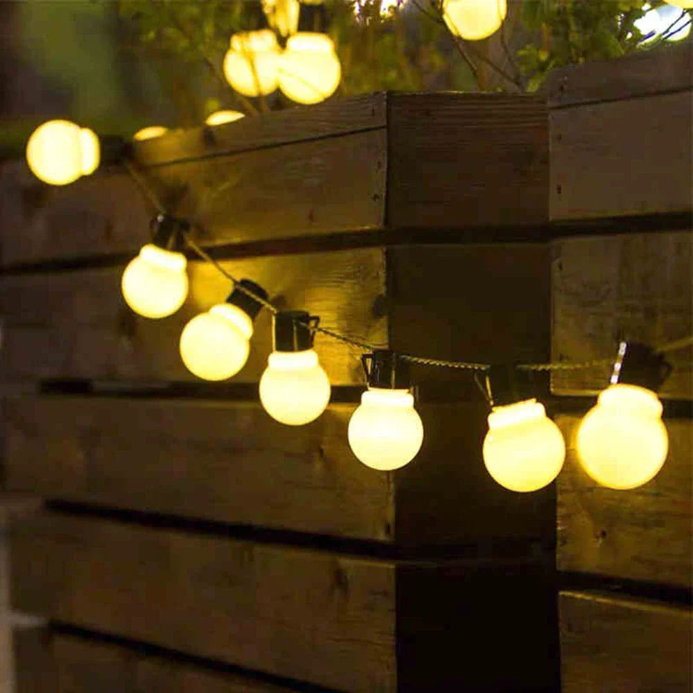 CelebrationLumiere Éclairage de jardin - Éclairage de jardin résistant aux intempéries Guirlandes