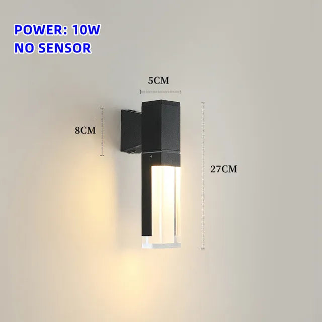 Protecteur - Lampe avec capteur de mouvement pour l'extérieur