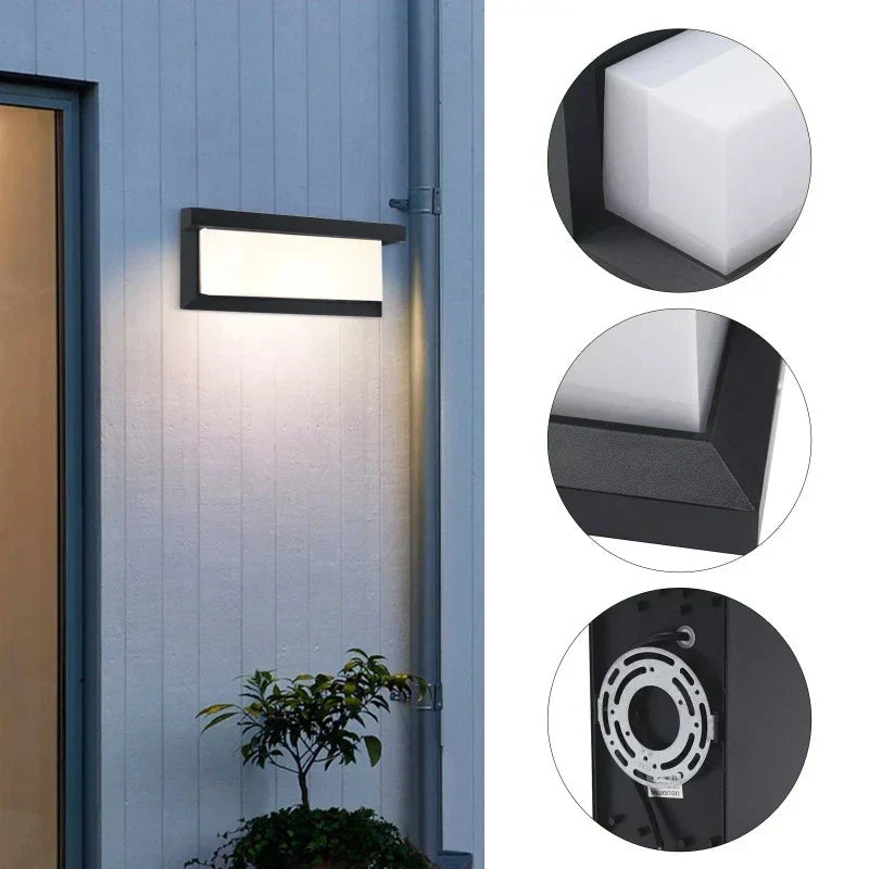 Floroux - Lumière extérieure LED étanche durable