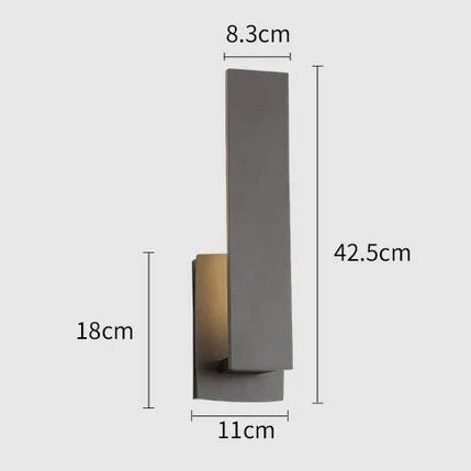 Floroux | Applique murale extérieure moderne minimaliste