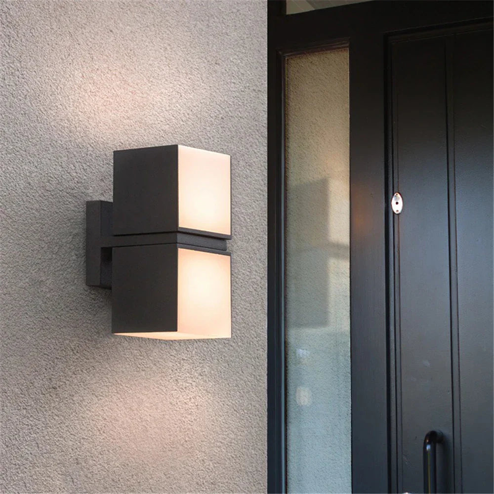 Floroux - Applique LED moderne pour extérieur