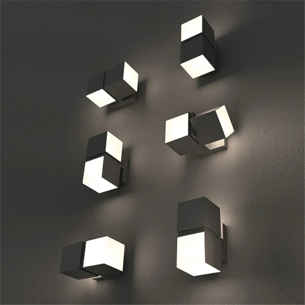 Floroux - Applique LED moderne pour extérieur
