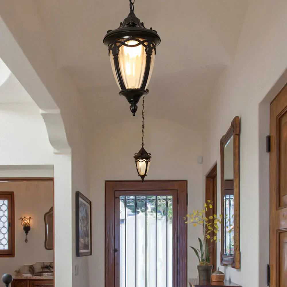 RusticGlow - Lampe suspendue vintage pour la maison