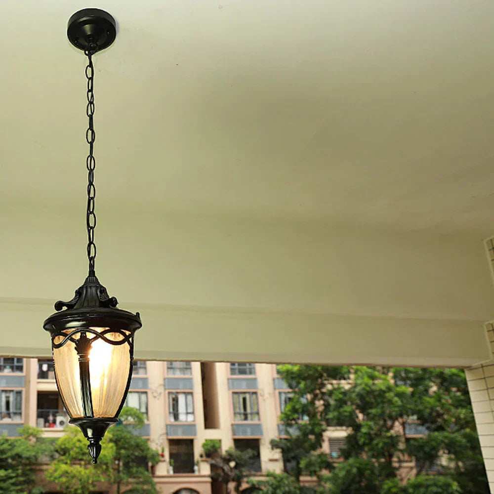 RusticGlow - Lampe suspendue vintage pour la maison