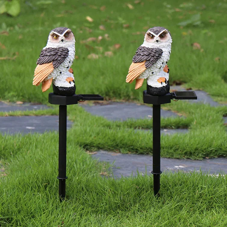 Owlight Lampe de Jardin - Lampe Solaire Décorative pour Jardin