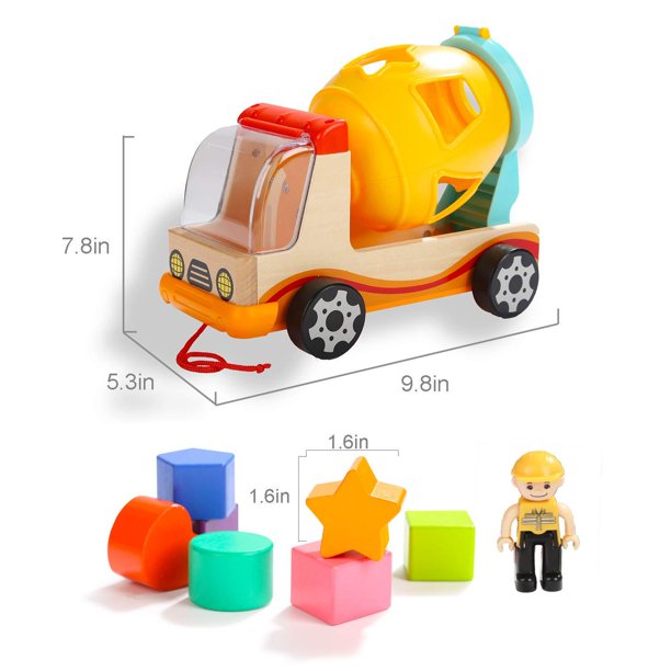 CreativeFun - Interactive Bétonnière pour Enfants