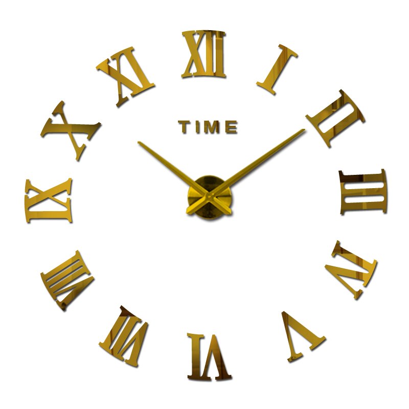 Floroux Horloge murale DIY 3D