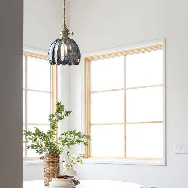 Floroux | Lampe Suspendue (Rétro) | Forme de Fleurs