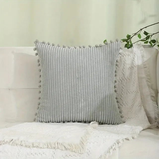 Floroux - Housses de coussin Pom Pom