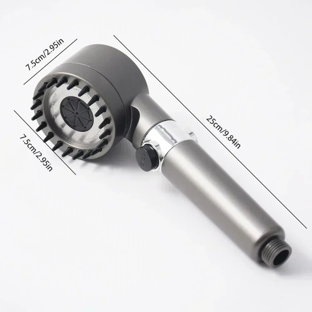 Floroux le pommeau de douche haute pression réglable avec filtration - HydroZen