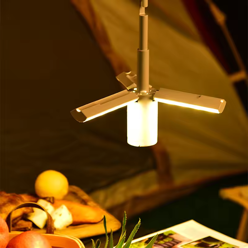 Lanterna rechargeable portable - Lampe de table pliante pour le camping