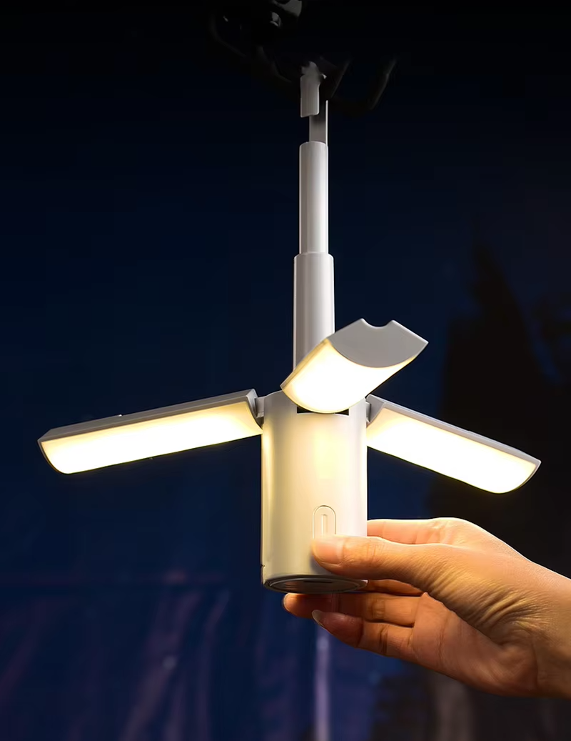Lanterna rechargeable portable - Lampe de table pliante pour le camping