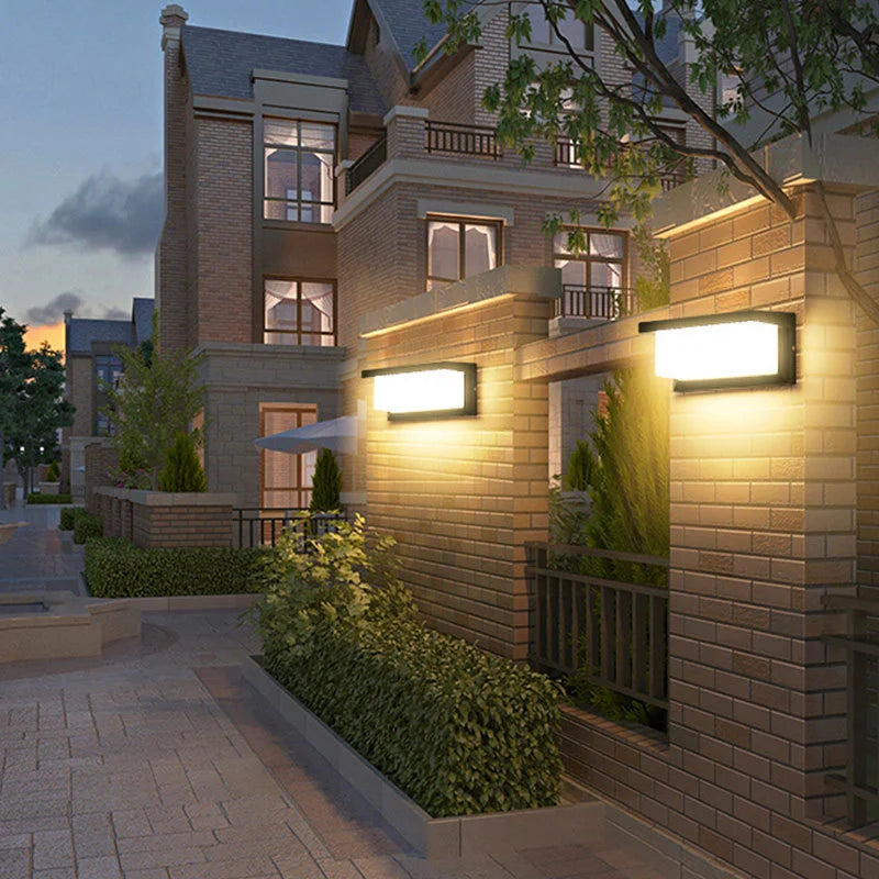 Floroux – Lampe solaire inspirée de la villa pour un éclairage extérieur élégant