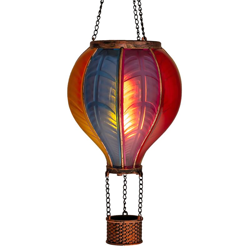 Solarlaterne – LumiBalloon – Effet Flamme – lumières chaudes