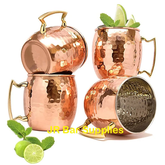 ChillCopper – Ensemble de Tasses en Cuivre Martelé