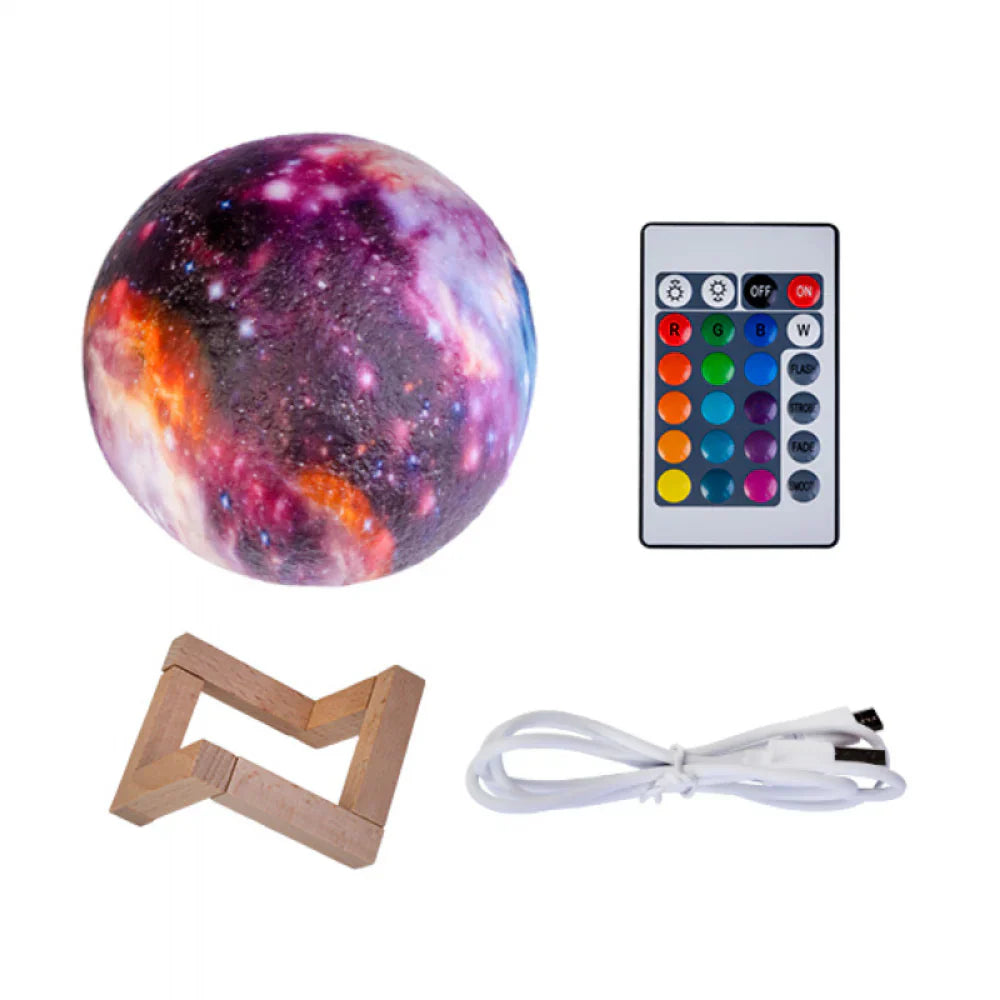 Floroux Dreamer - Magnifique lampe lunaire LED pour des nuits magiques