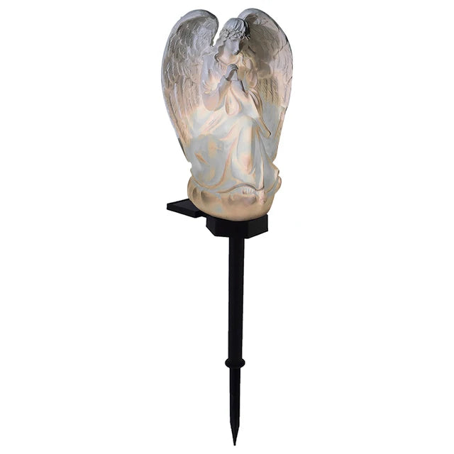 Luminaar – Angélique lampe solaire en résine céleste